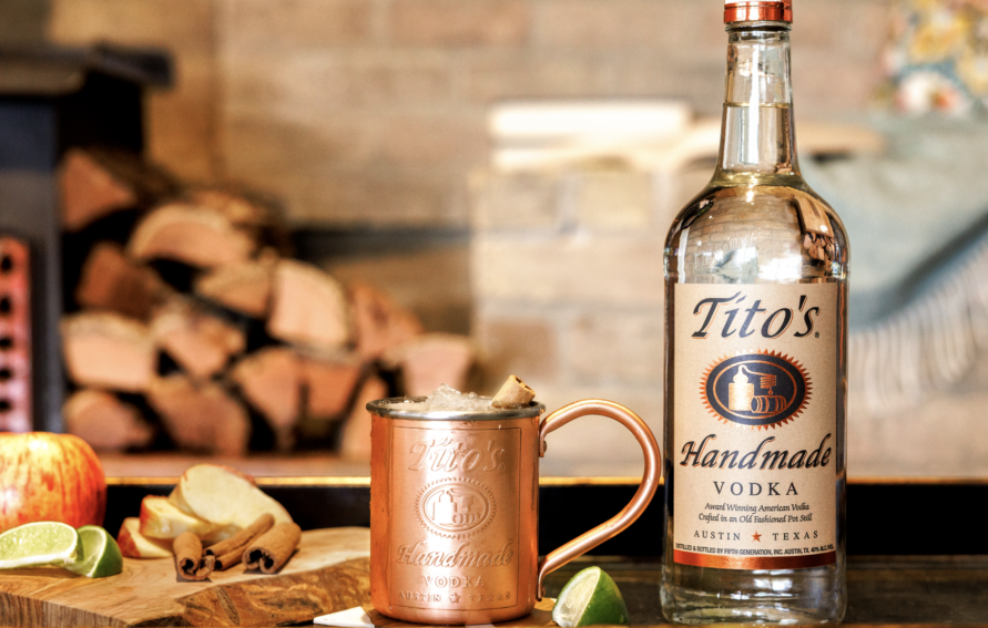 Tito's Spiced Cider Mule Edible Indy